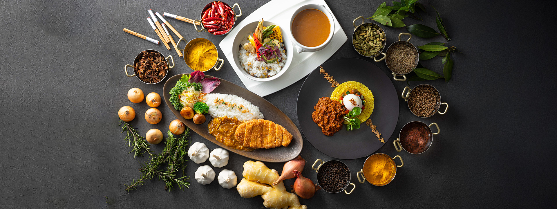 ORIGAMI Curry Selection