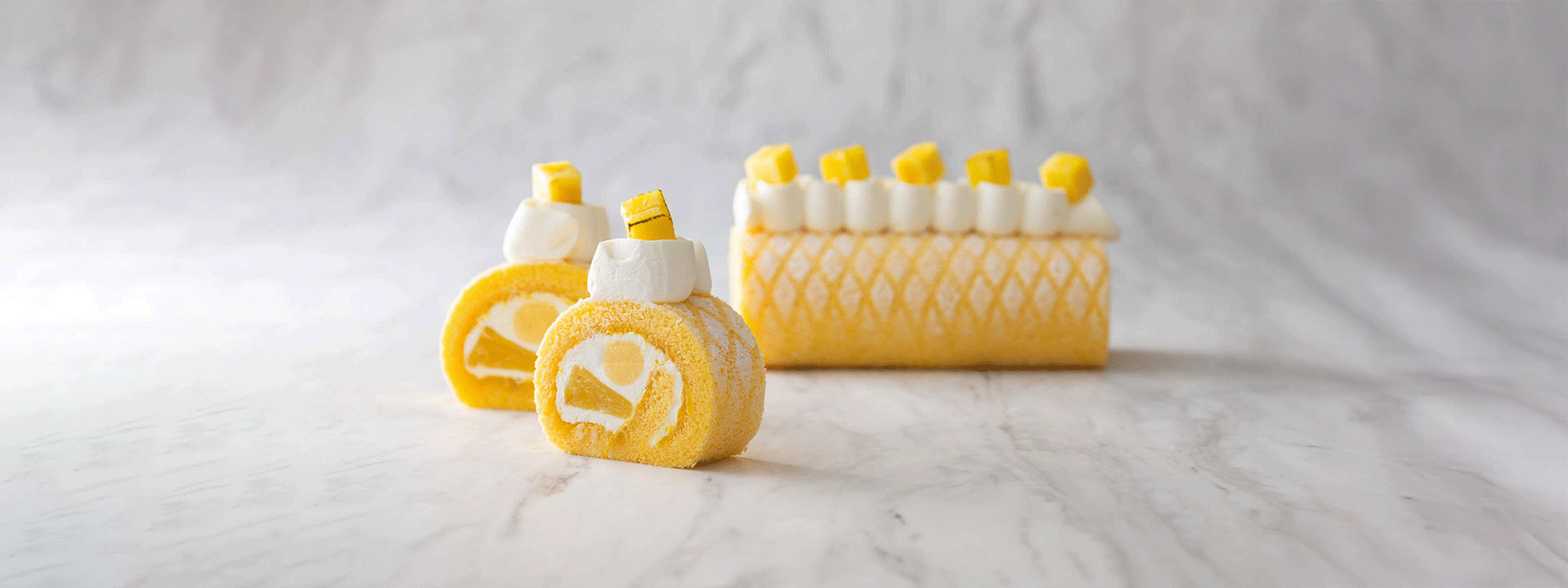 Pineapple Roll Cake